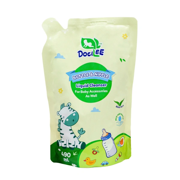 Chai nước rửa bình sữa Docilee
