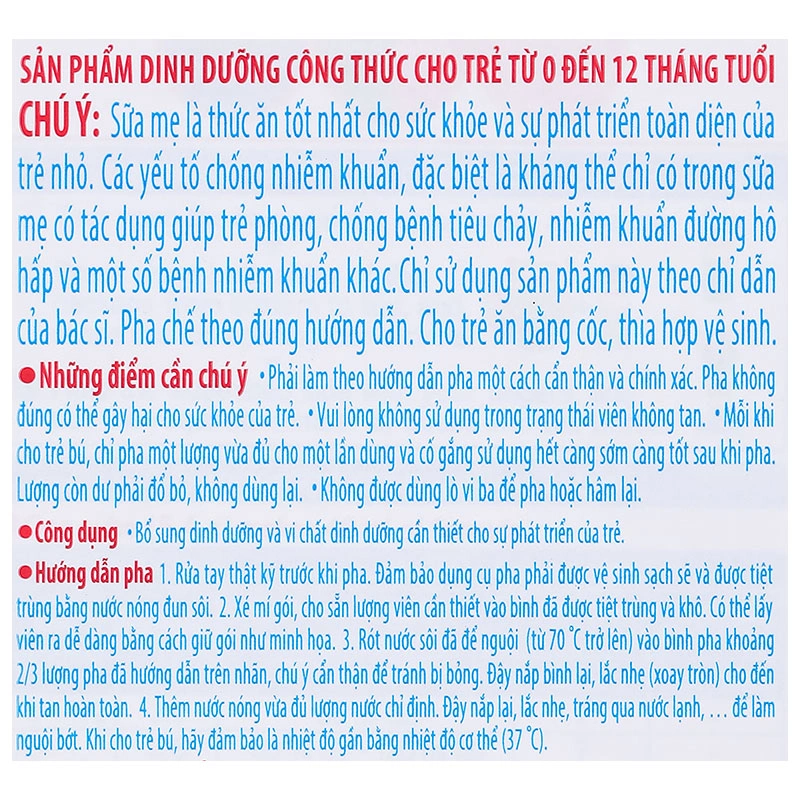 Sữa bột dạng thanh Meiji Infant Formula Ezcube 540g (0 - 12 tháng) 18