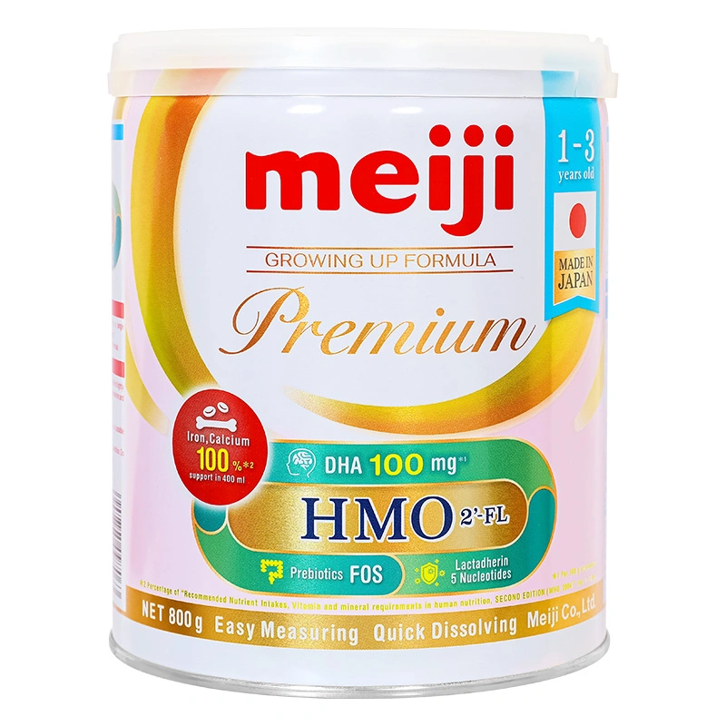 Sữa bột Meiji Growing Up Formula Premium 800g (1 - 3 tuổi) 2