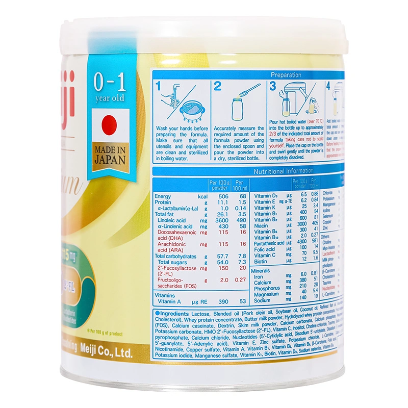 Sữa bột Meiji Infant Formula Premium 800g (0 - 12 tháng) 4