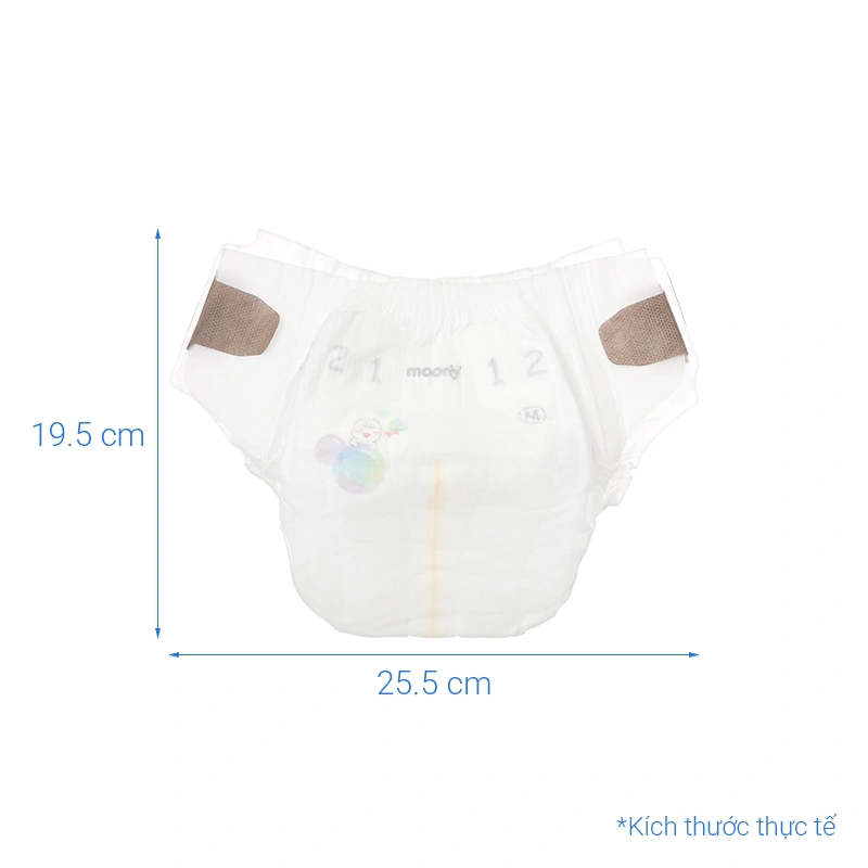 Tã dán Moony Dịu nhẹ size NB 60 + 6 miếng (Dưới 5 kg) - Giao bao bì ngẫu nhiên 36