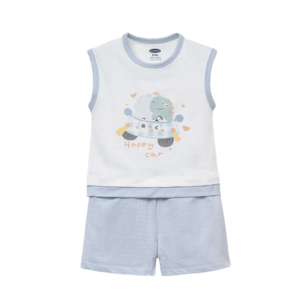 Bộ bé trai Ualarogo petit xanh