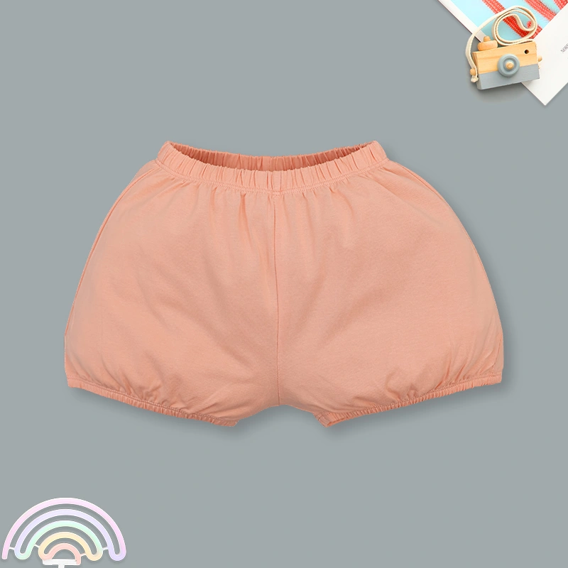 Bộ sát nách bé gái La Pomme viền bèo hè xinh mát dịu màu hồng 8