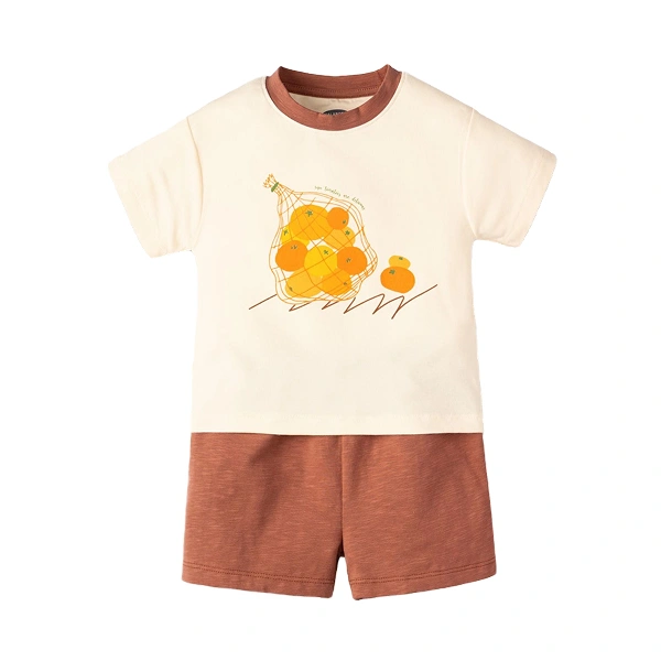 Bộ bé trai Ualarogo petit nâu
