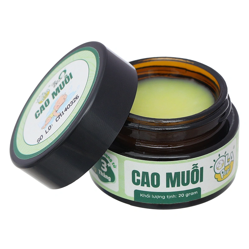 Cao chống muỗi Ola Papi 20g hương sả chanh (từ 3 tháng) 9