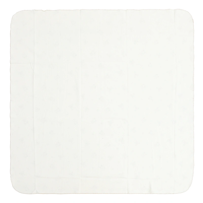 Chăn mây waffle cotton Piumie 110x110 cm - Gấu nơ hồng (từ 0 tháng) 13