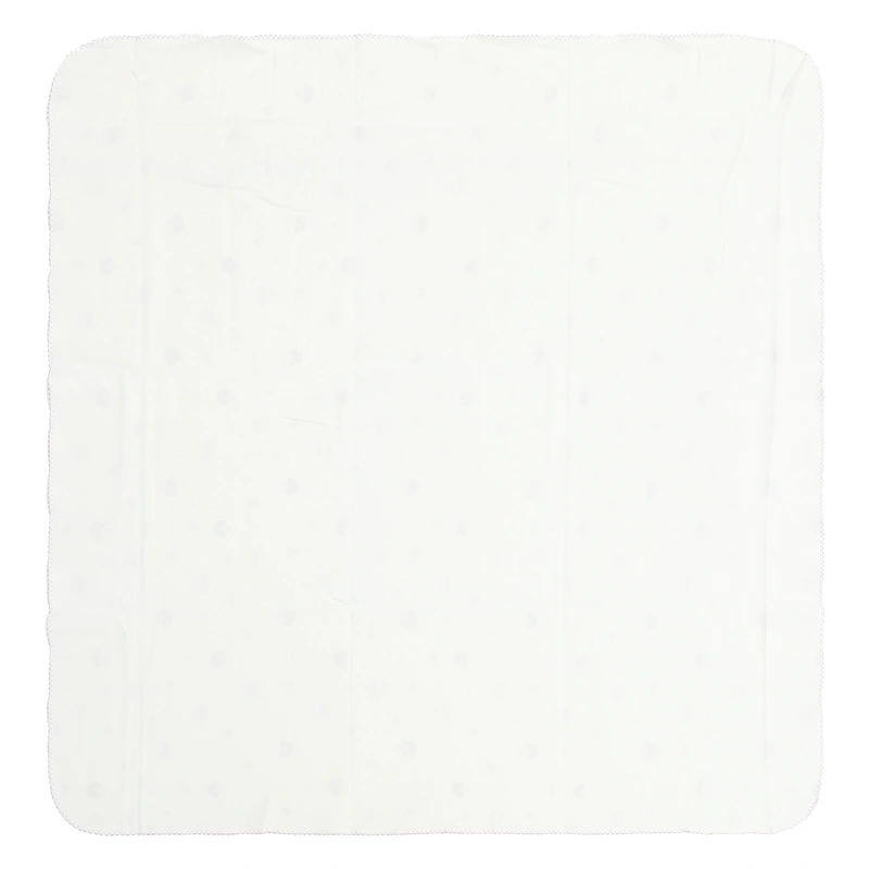 Chăn mây waffle cotton Piumie 110x110 cm - Gấu nơ hồng (từ 0 tháng) 3