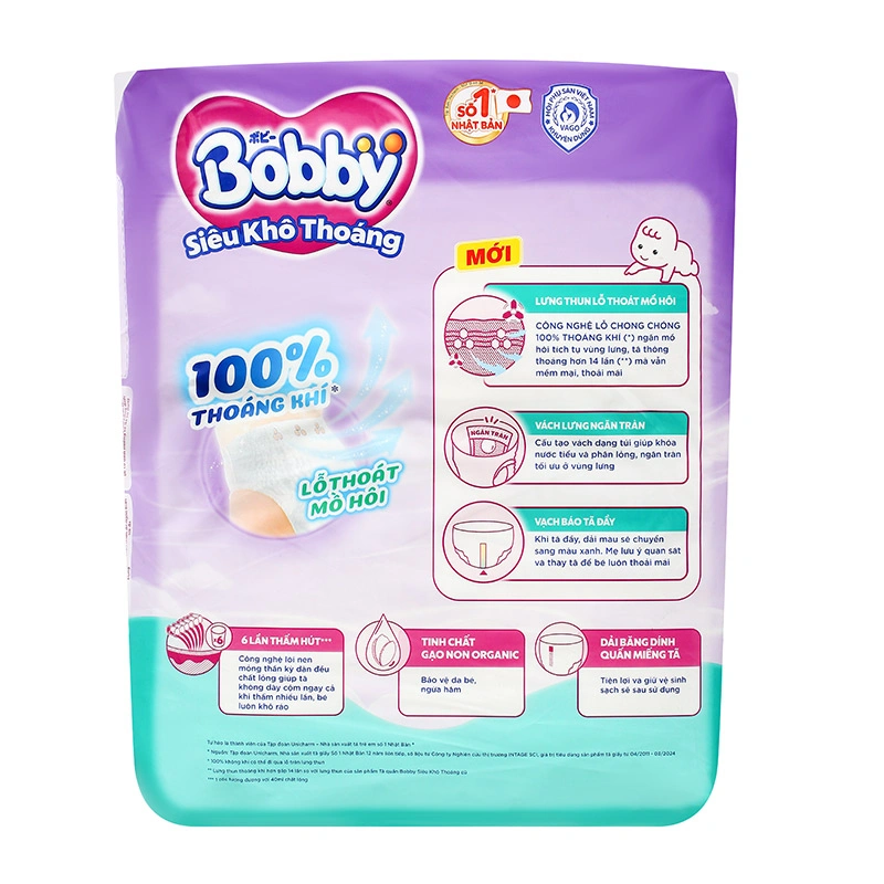 Combo 4 tã quần Bobby size M 78 miếng/bịch (6 - 11 kg) - Giao bao bì ngẫu nhiên 20