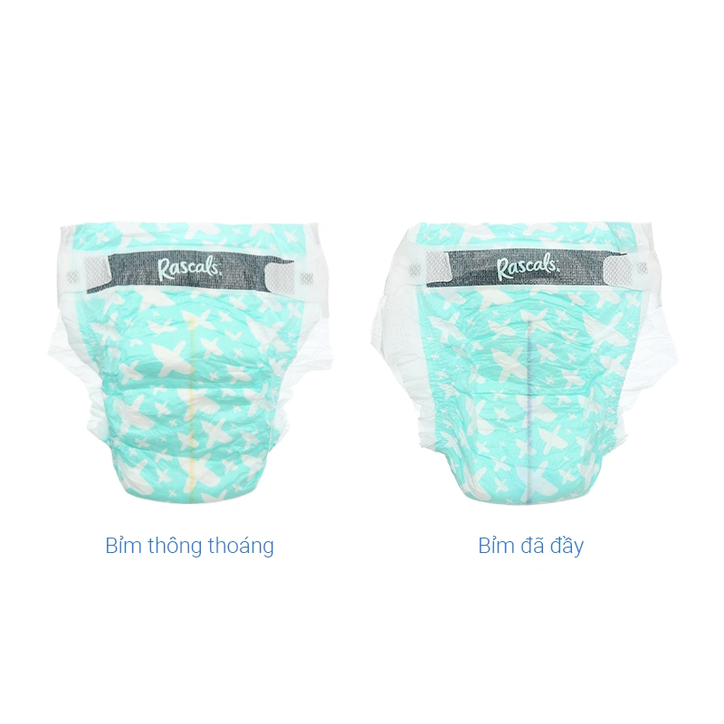 Combo 3 tã dán Rascals size L 50 miếng (10 - 15 kg) - Giao bao bì ngẫu nhiên 14