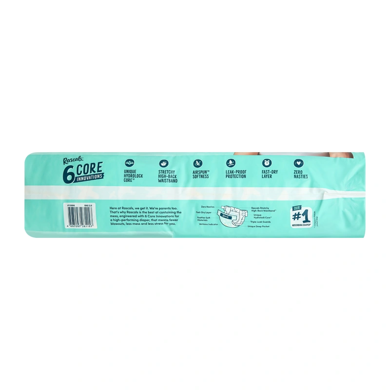 Combo 3 tã dán Rascals size L 50 miếng (10 - 15 kg) - Giao bao bì ngẫu nhiên 6