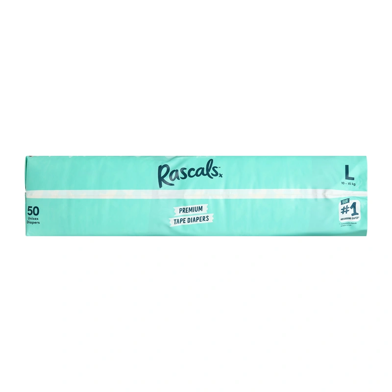 Combo 3 tã dán Rascals size L 50 miếng (10 - 15 kg) - Giao bao bì ngẫu nhiên 7