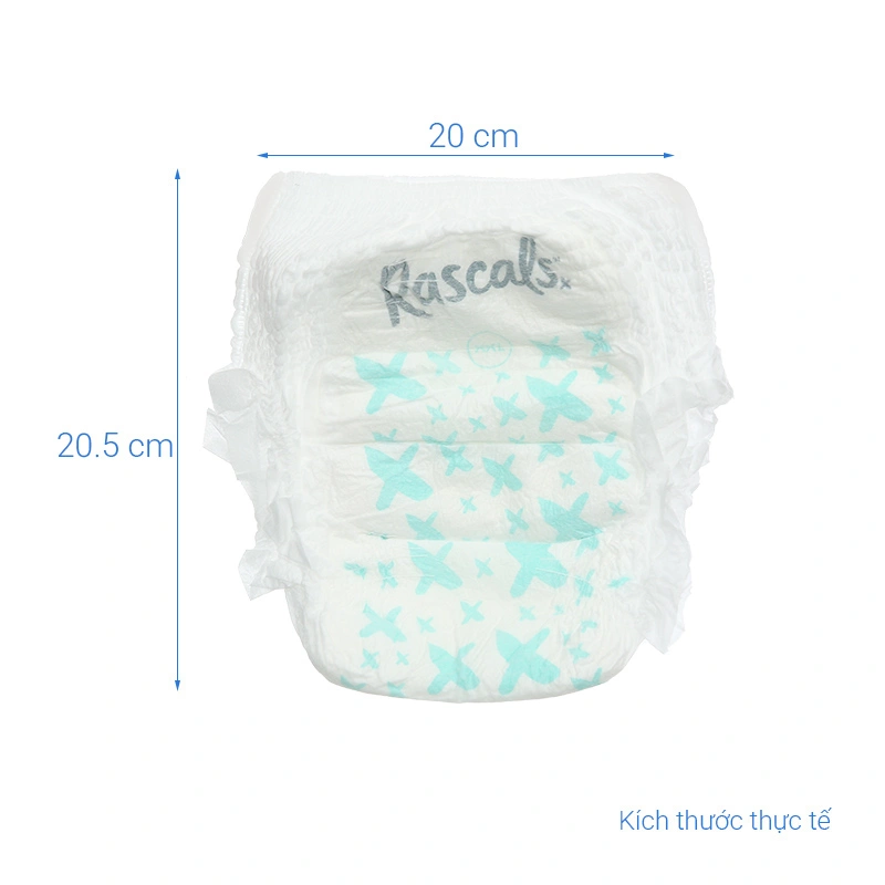 Combo 3 tã quần Rascals size XXL 40 miếng/bịch (15 - 20 kg) - Giao bao bì ngẫu nhiên 9