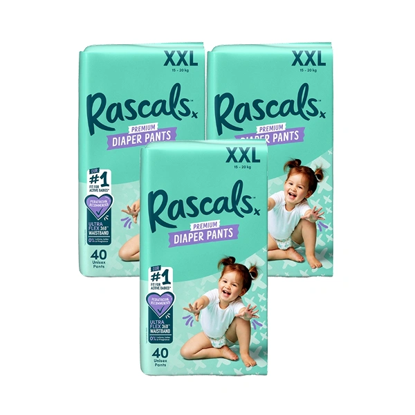 Combo 3 tã quần Rascals size XXL - Giao bao bì ngẫu nhiên