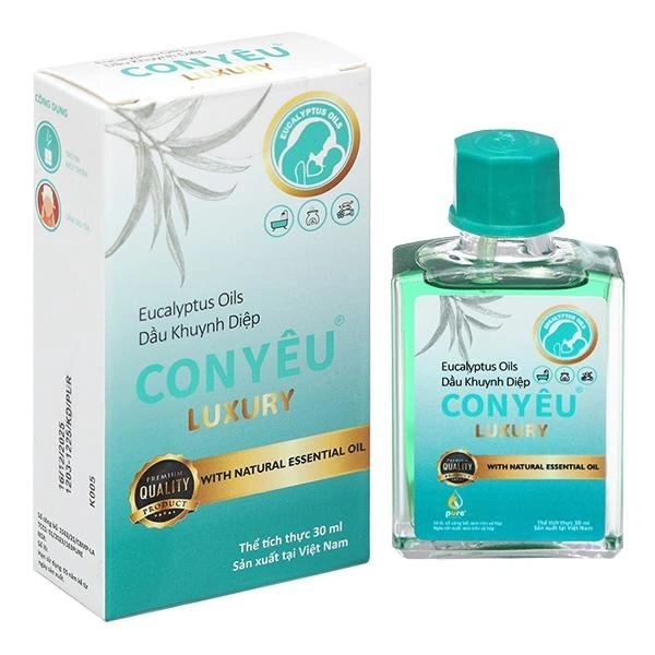 Dầu khuynh diệp Con Yêu Luxury 30 ml