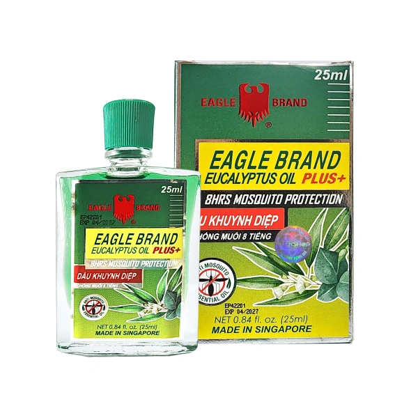 Dầu khuynh diệp EAGLE Eucalyptus Oil Plus+ 25 ml