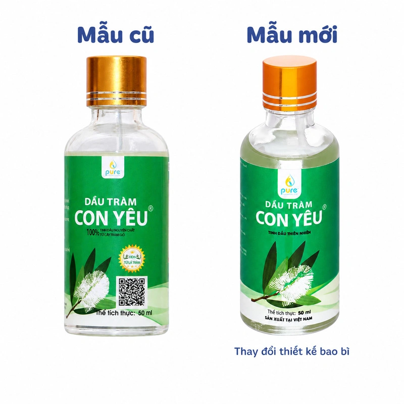 Dầu tràm Con Yêu 50 ml - Giao bao bì ngẫu nhiên 3