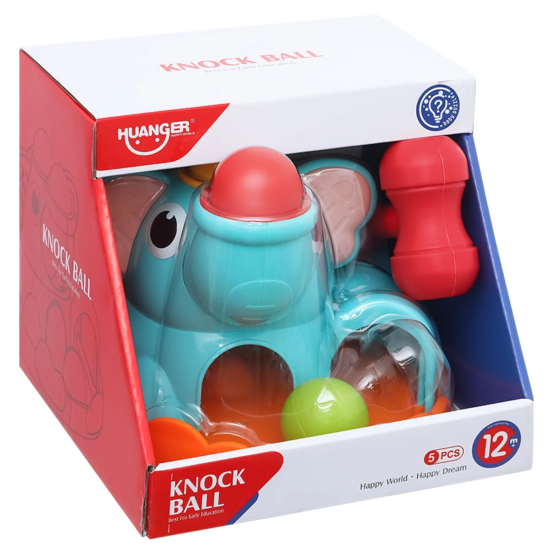 Đồ chơi gõ banh hình voi Huanger HE0283 2