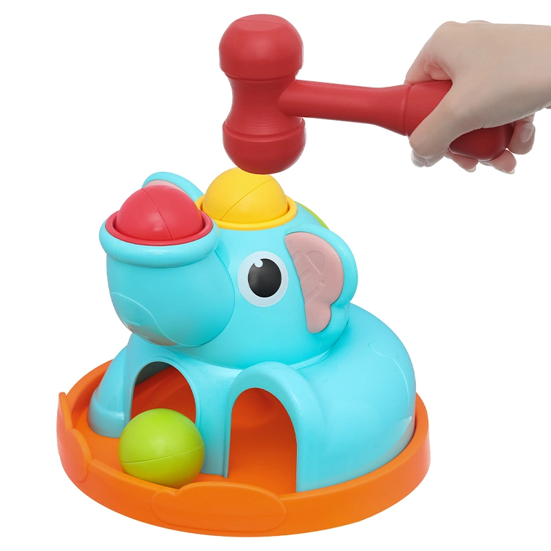 Đồ chơi gõ banh hình voi Huanger HE0283 14