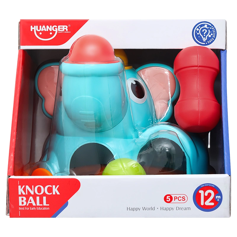 Đồ chơi gõ banh hình voi Huanger HE0283 4