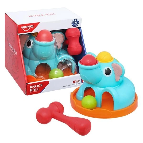 Đồ chơi gõ banh hình voi Huanger HE0283