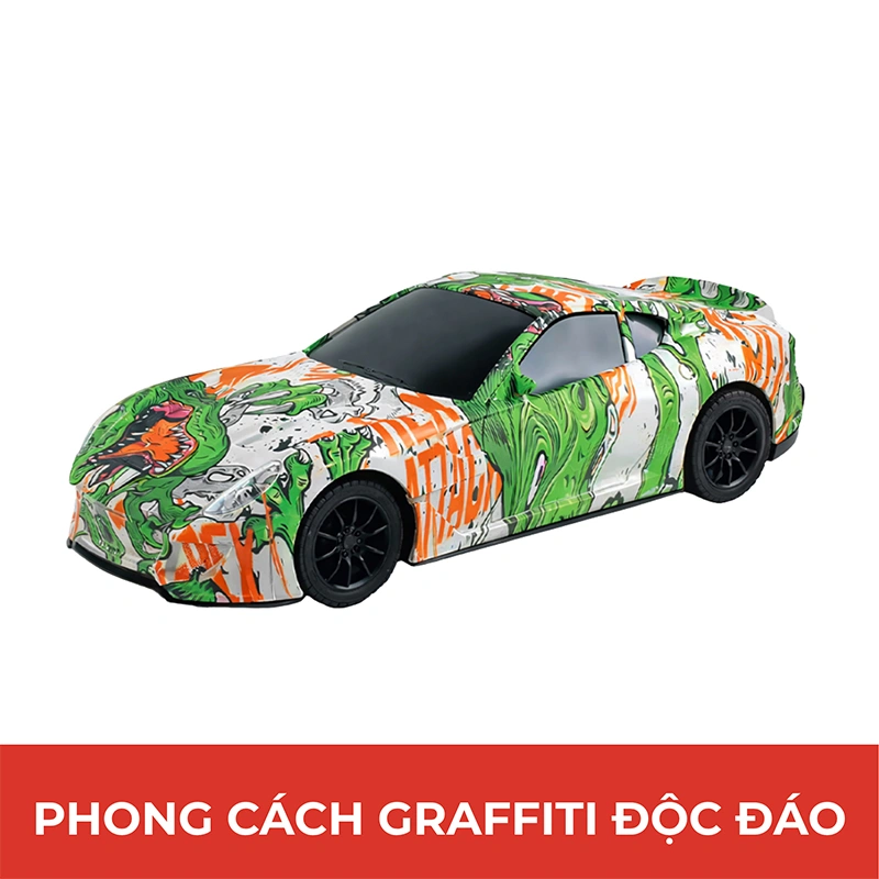 Đồ chơi điều khiển Siêu xe đua Graffiti đường phố VECTO VT5998 2