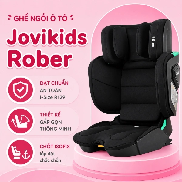 Ghế ngồi ô tô Jovikids Rober (3 - 12 tuổi) 1