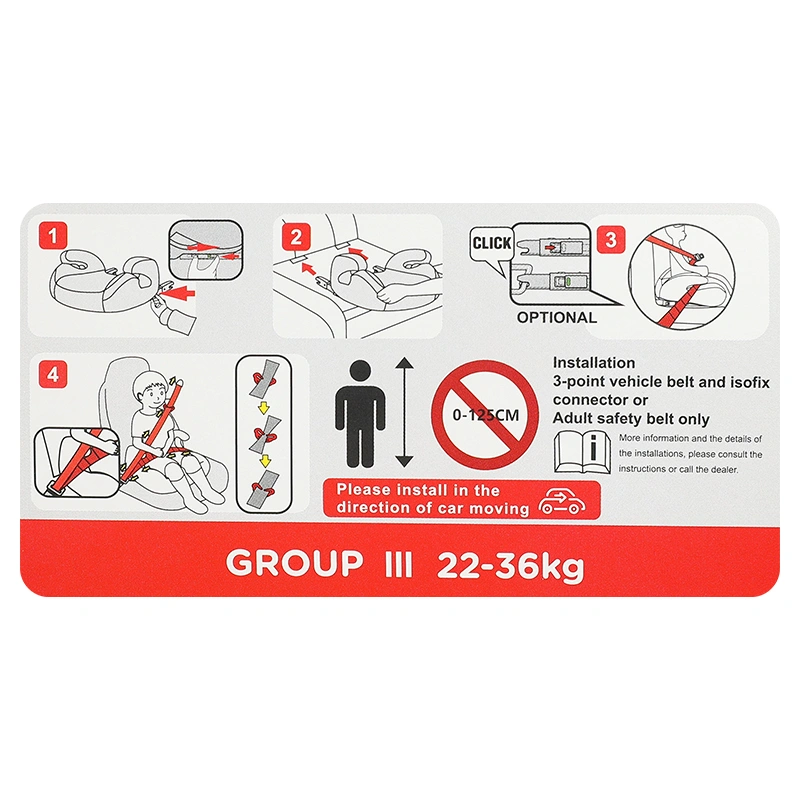 Ghế ngồi ô tô Reebaby 608 FX Booster (6 - 12 tuổi) 14