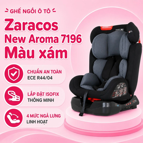 Ghế ngồi ô tô Zaracos New Aroma 7196 (0 - 12 tuổi) - Màu be 23