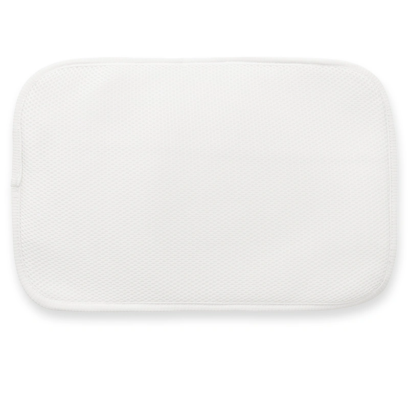 Gối lưới waffle cotton Piumie thoáng khí 25x38 cm - Gấu nơ hồng (từ 0 tháng) 8