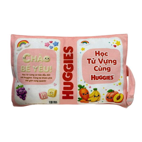 GỐI TỪ VỰNG HUGGIES - KM - GIAO MẪU NGẪU NHIÊN