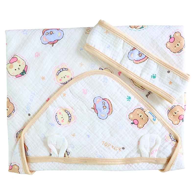 Khăn quấn cotton TOP KIDS 80x80 cm - Màu ngẫu nhiên 11