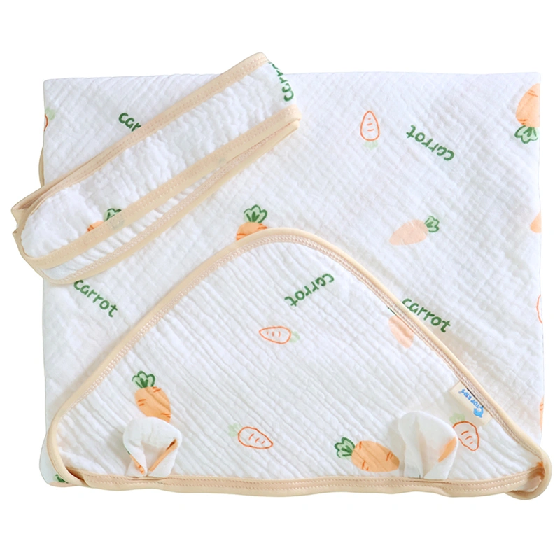 Khăn quấn cotton TOP KIDS 80x80 cm - Màu ngẫu nhiên 12