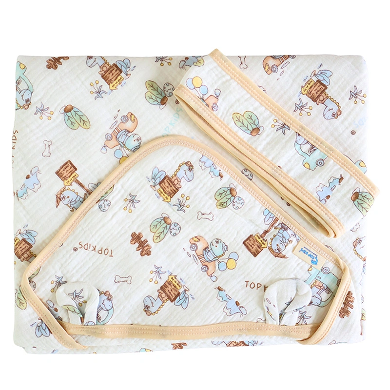 Khăn quấn cotton TOP KIDS 80x80 cm - Màu ngẫu nhiên 13