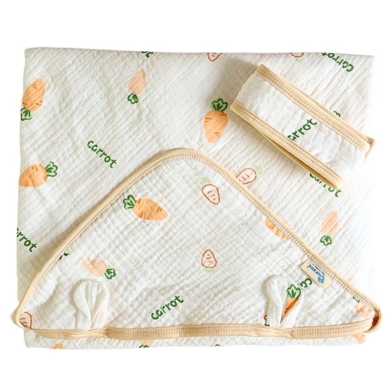 Khăn quấn cotton TOP KIDS 80x80 cm - Màu ngẫu nhiên 4