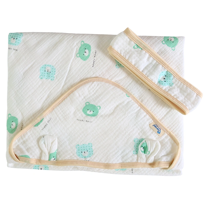 Khăn quấn cotton TOP KIDS 80x80 cm - Màu ngẫu nhiên 5