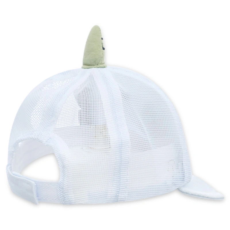Nón kết cho bé TOP KIDS khủng long màu xanh dương 3