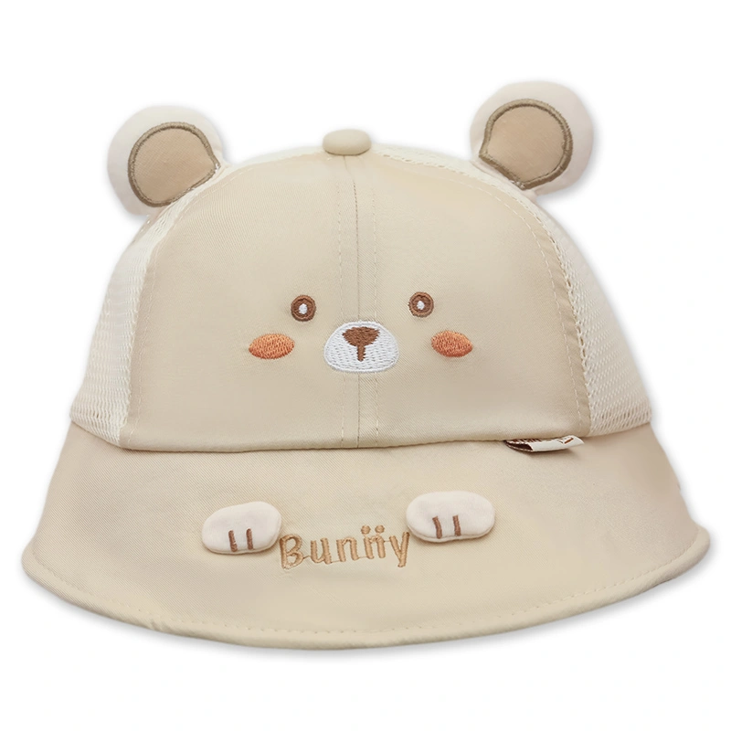 Nón kết cho bé TOP KIDS Gấu Friend màu nâu 2