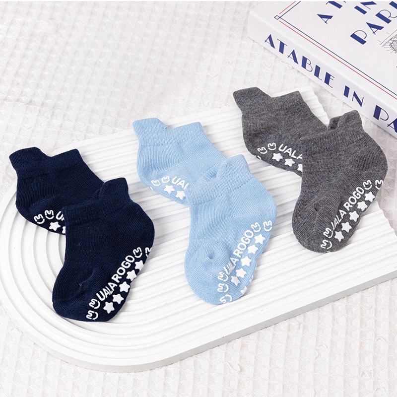Set 3 tất sơ sinh cổ ngắn Ualarogo UR856 - Giao màu ngẫu nhiên 10