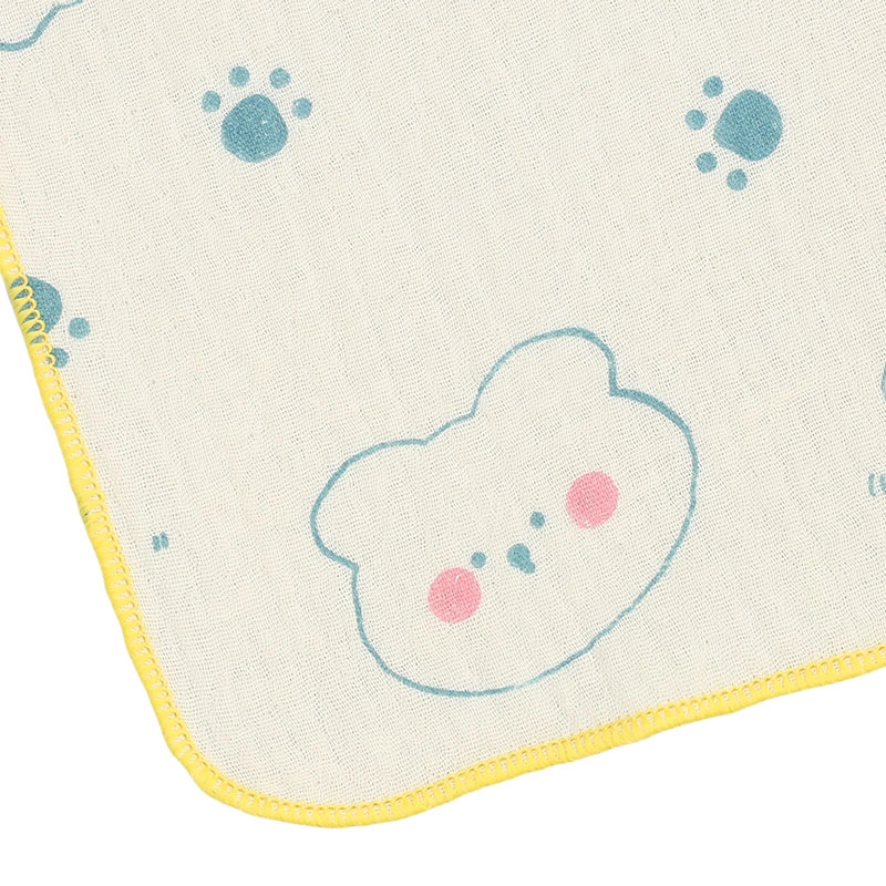 Set 5 cái khăn sữa cotton TOP KIDS 2 lớp 30x30 cm - Màu ngẫu nhiên 16