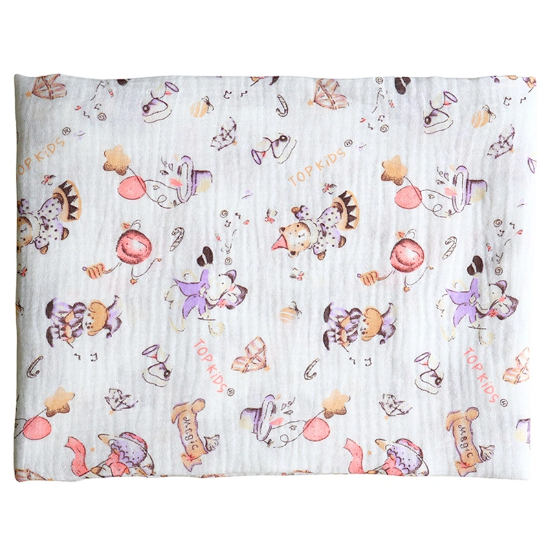 Set 5 cái khăn sữa cotton TOP KIDS 2 lớp 30x30 cm - Màu ngẫu nhiên 8