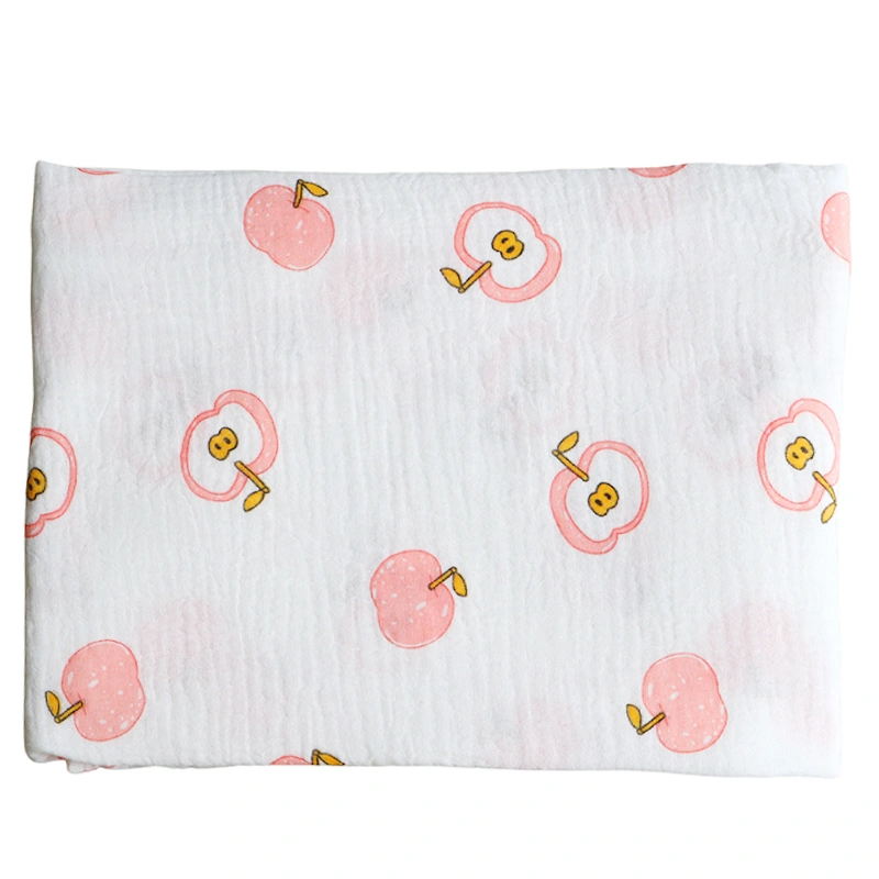 Set 5 cái khăn sữa cotton TOP KIDS 2 lớp 25x25 cm - Hoạ tiết ngẫu nhiên 12
