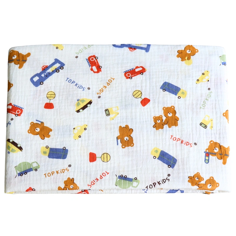 Set 5 cái khăn sữa cotton TOP KIDS 2 lớp 25x25 cm - Hoạ tiết ngẫu nhiên 13