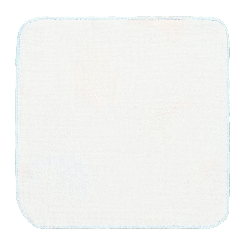 Set 5 cái khăn sữa cotton TOP KIDS 4 lớp 25x25 cm - Màu ngẫu nhiên 15