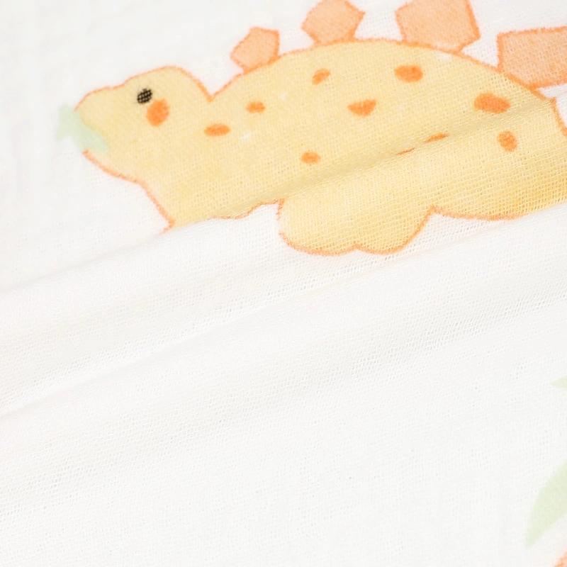 Set 5 cái khăn sữa cotton TOP KIDS 4 lớp 25x25 cm - Màu ngẫu nhiên 17