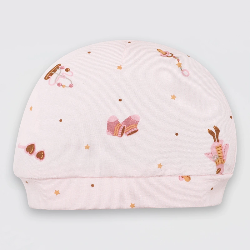 Set nón, bao tay bao chân in hình Lullaby NH728C màu trắng in xanh (0 - 3 tháng) 27