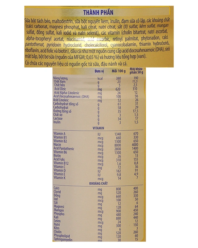 Sữa bầu Enfamama A+ 360° Brain Plus hương vani 880g - Mẫu mới 8