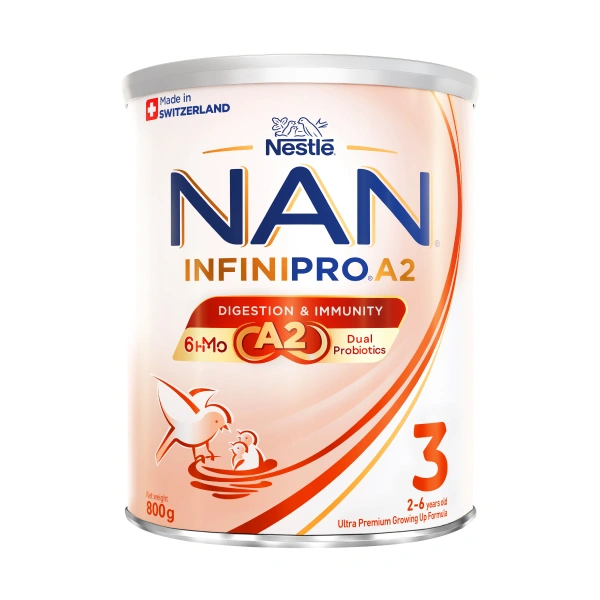 Sữa bột NAN InfiniPro A2 6HMO số 3 - Giao bao bì ngẫu nhiên