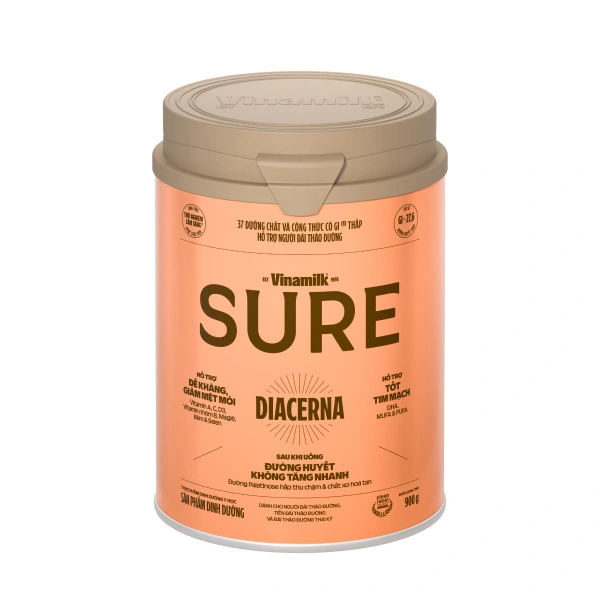 Sữa bột người lớn Vinamilk Sure Diacerna