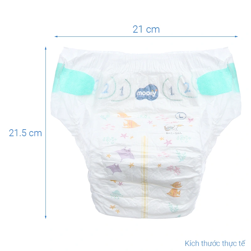 Tã dán Moony size M 56 miếng (6 - 11 kg) 70