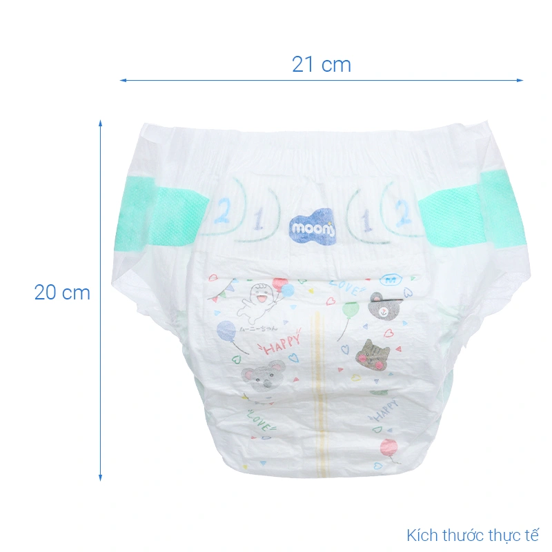 Tã dán Moony size M 56 miếng (6 - 11 kg) 57